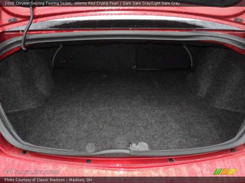 Inferno Red Crystal Pearl / Dark Slate Gray/Light Slate Gray 2008 Chrysler Sebring Touring Sedan