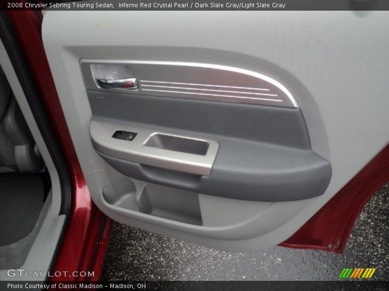 Inferno Red Crystal Pearl / Dark Slate Gray/Light Slate Gray 2008 Chrysler Sebring Touring Sedan