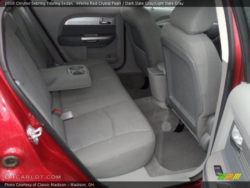 Inferno Red Crystal Pearl / Dark Slate Gray/Light Slate Gray 2008 Chrysler Sebring Touring Sedan