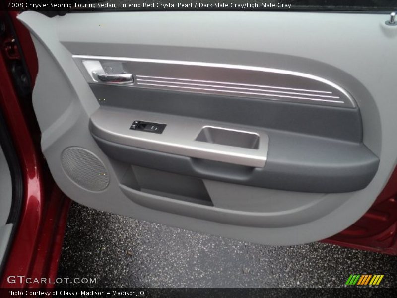 Inferno Red Crystal Pearl / Dark Slate Gray/Light Slate Gray 2008 Chrysler Sebring Touring Sedan