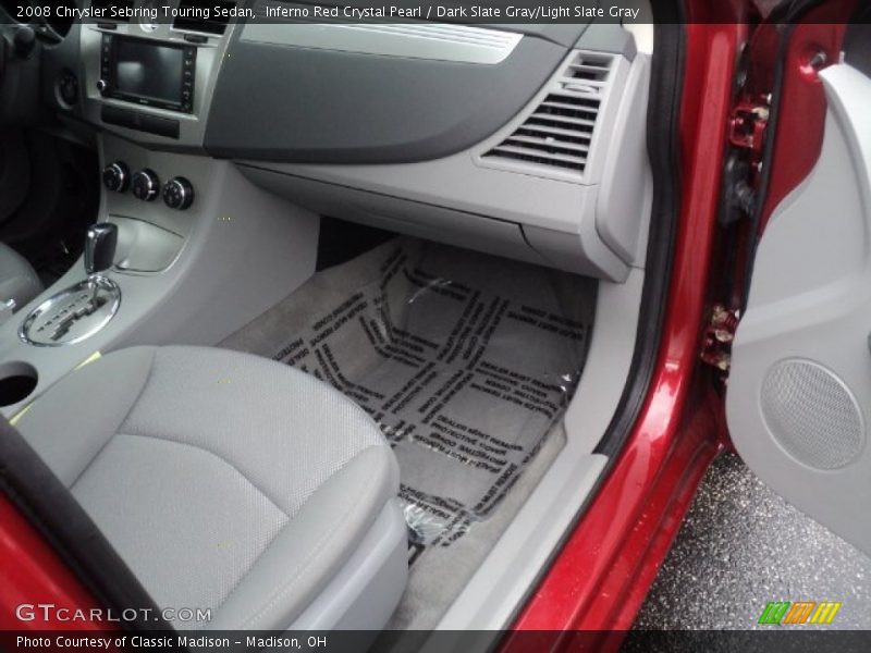 Inferno Red Crystal Pearl / Dark Slate Gray/Light Slate Gray 2008 Chrysler Sebring Touring Sedan