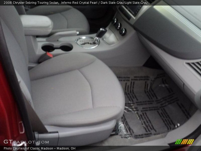 Inferno Red Crystal Pearl / Dark Slate Gray/Light Slate Gray 2008 Chrysler Sebring Touring Sedan