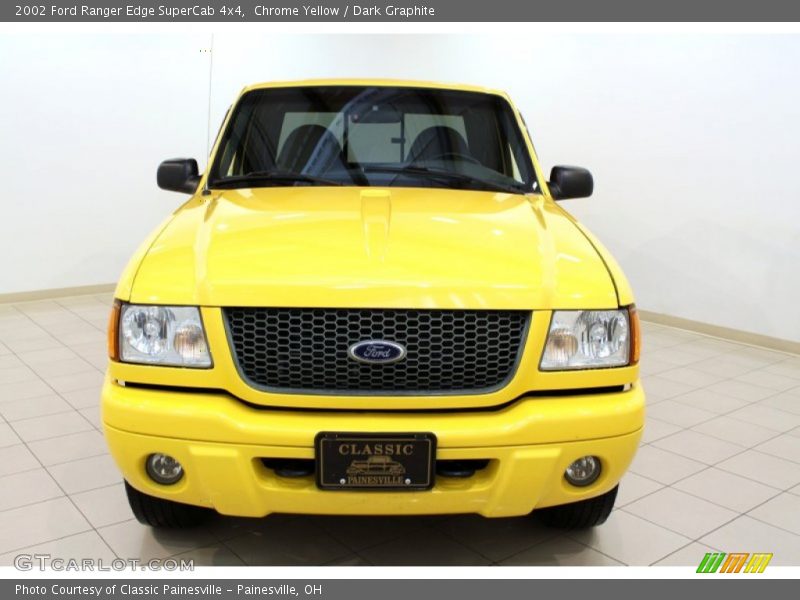 Chrome Yellow / Dark Graphite 2002 Ford Ranger Edge SuperCab 4x4