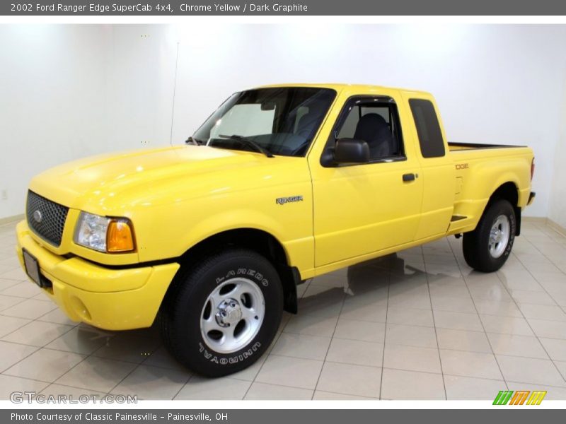 Chrome Yellow / Dark Graphite 2002 Ford Ranger Edge SuperCab 4x4