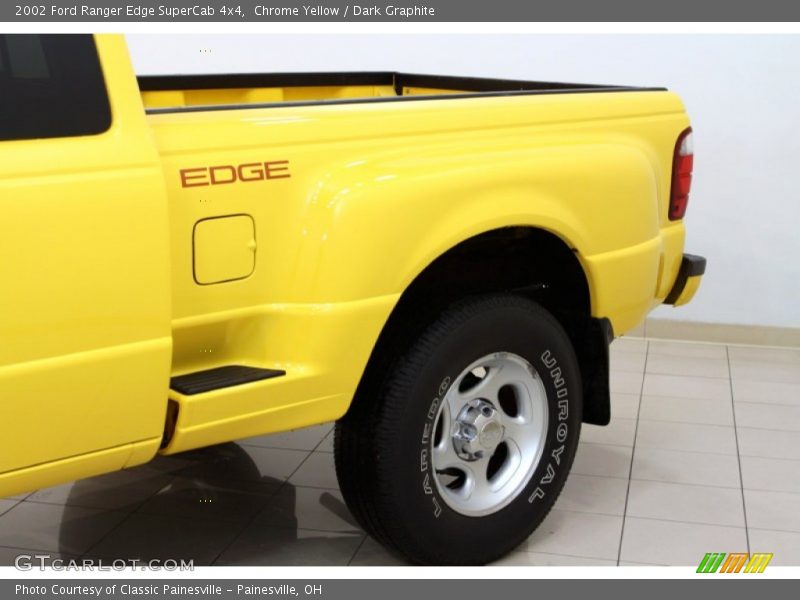 Chrome Yellow / Dark Graphite 2002 Ford Ranger Edge SuperCab 4x4