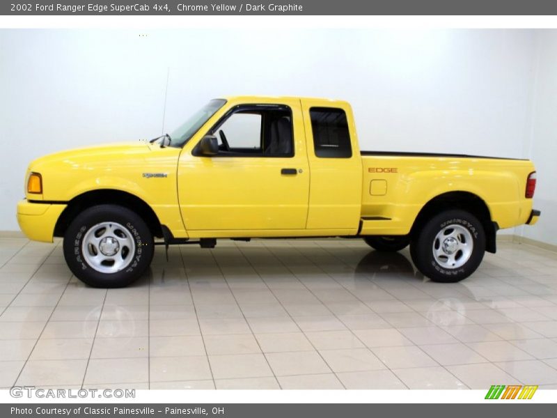 Chrome Yellow / Dark Graphite 2002 Ford Ranger Edge SuperCab 4x4