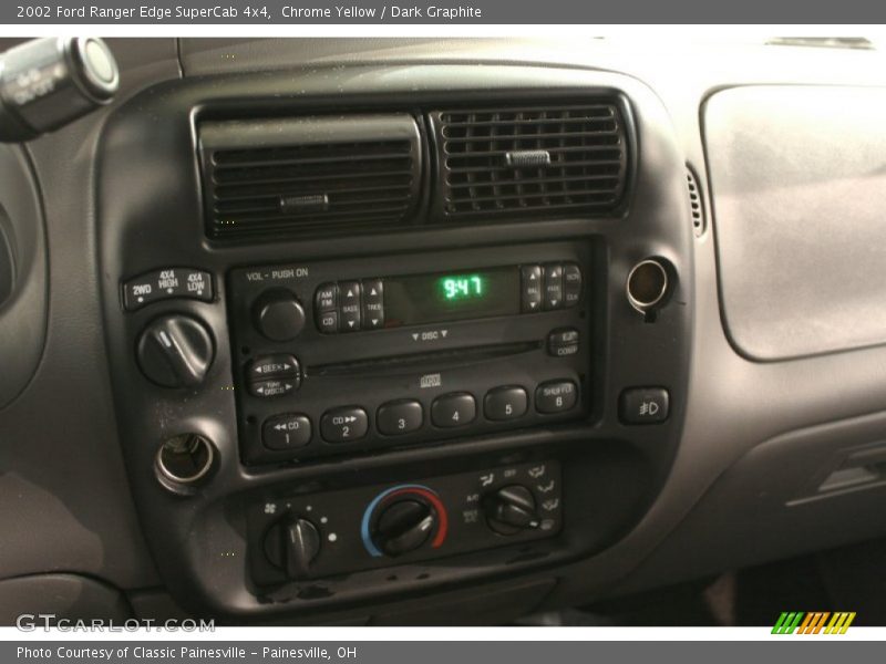 Chrome Yellow / Dark Graphite 2002 Ford Ranger Edge SuperCab 4x4