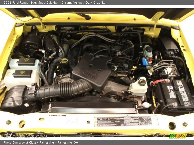 Chrome Yellow / Dark Graphite 2002 Ford Ranger Edge SuperCab 4x4