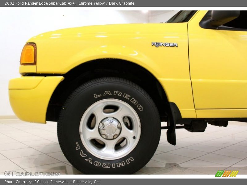 Chrome Yellow / Dark Graphite 2002 Ford Ranger Edge SuperCab 4x4
