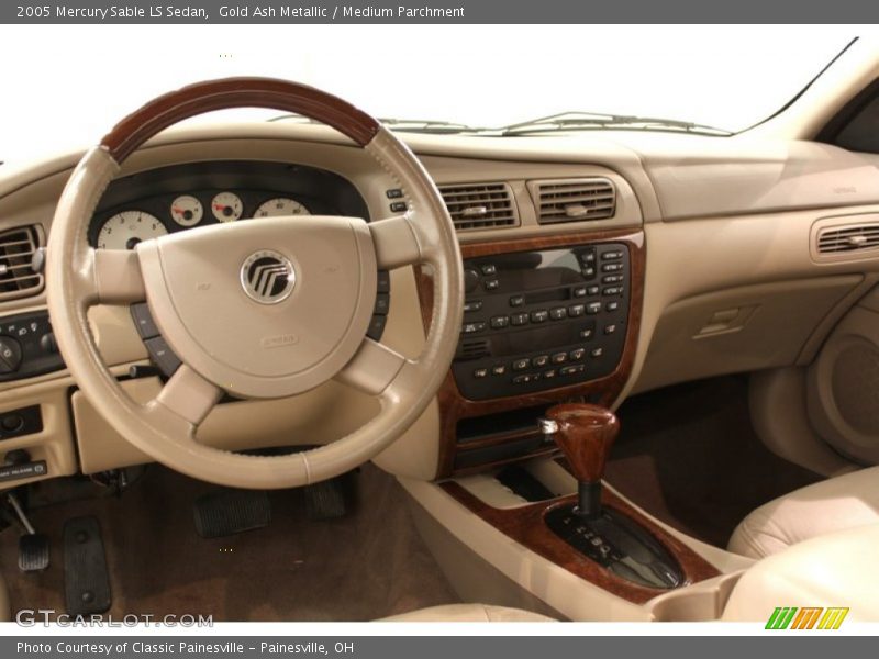 Gold Ash Metallic / Medium Parchment 2005 Mercury Sable LS Sedan