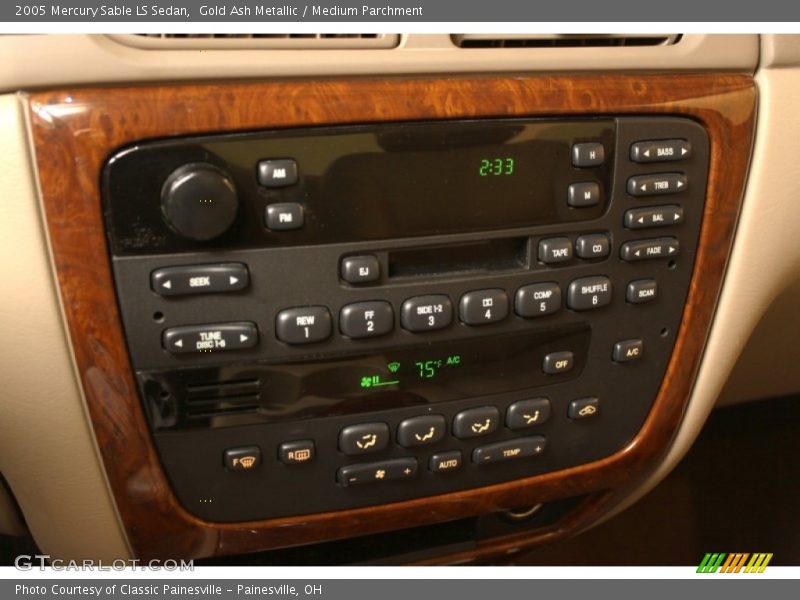 Gold Ash Metallic / Medium Parchment 2005 Mercury Sable LS Sedan