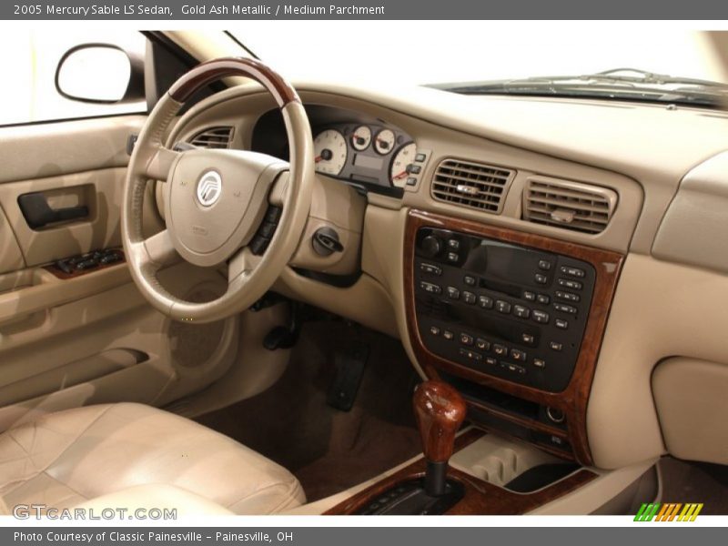 Gold Ash Metallic / Medium Parchment 2005 Mercury Sable LS Sedan