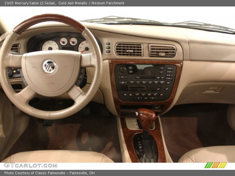 Gold Ash Metallic / Medium Parchment 2005 Mercury Sable LS Sedan