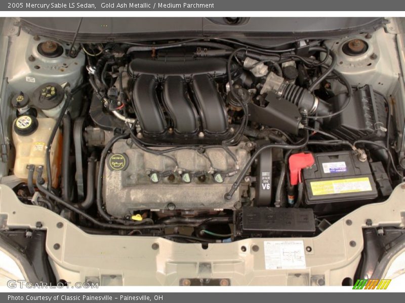 Gold Ash Metallic / Medium Parchment 2005 Mercury Sable LS Sedan