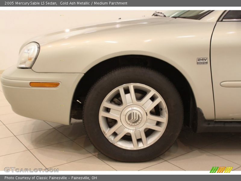 Gold Ash Metallic / Medium Parchment 2005 Mercury Sable LS Sedan
