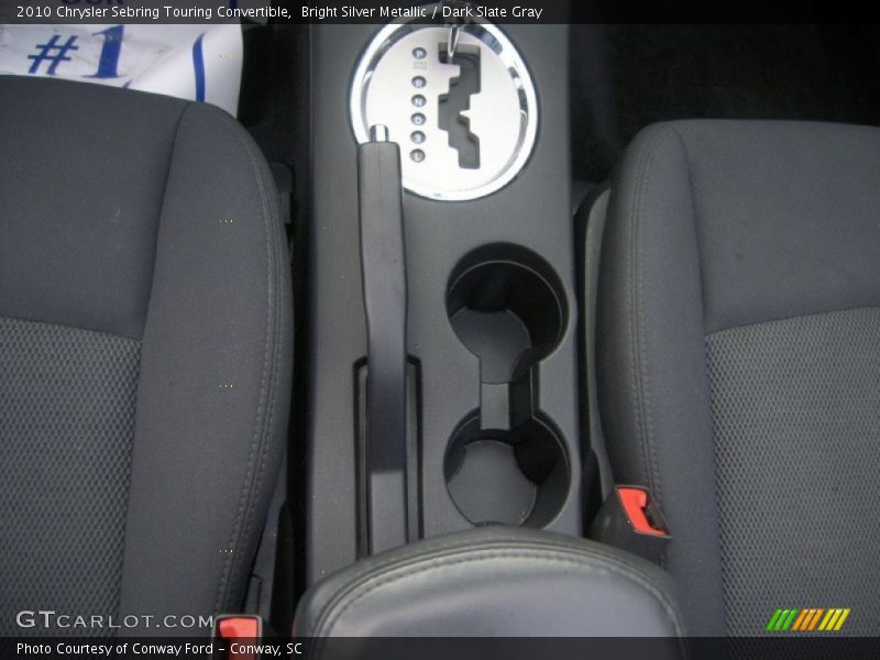 Bright Silver Metallic / Dark Slate Gray 2010 Chrysler Sebring Touring Convertible
