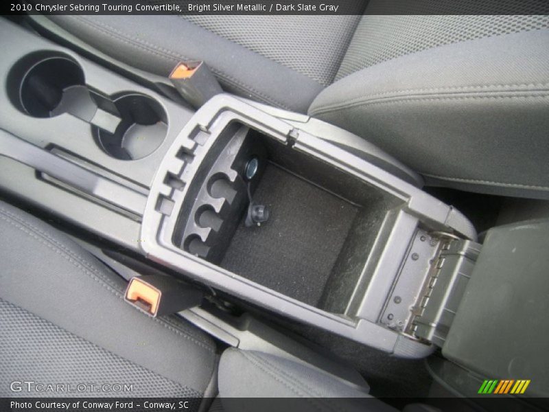 Bright Silver Metallic / Dark Slate Gray 2010 Chrysler Sebring Touring Convertible
