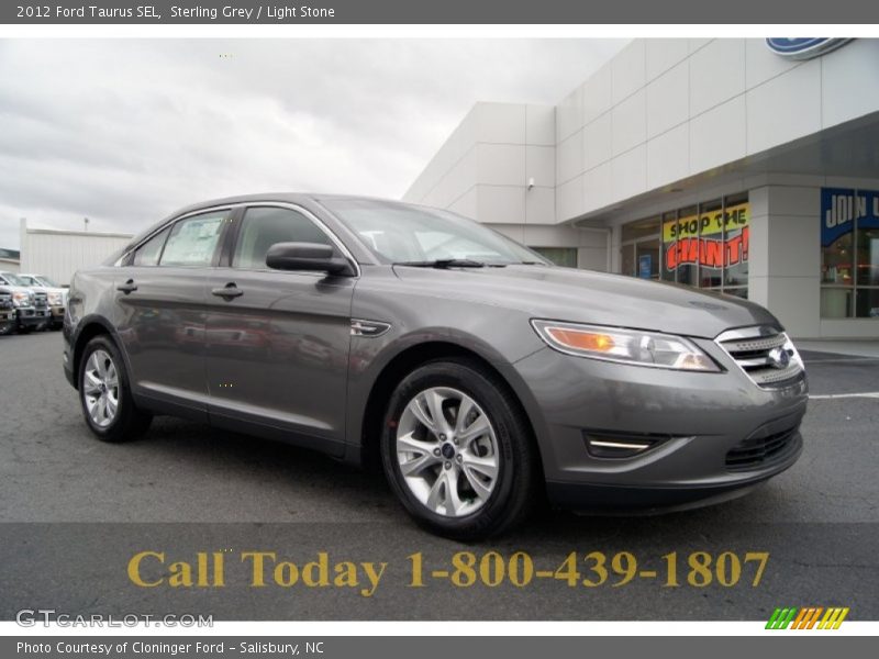 Sterling Grey / Light Stone 2012 Ford Taurus SEL