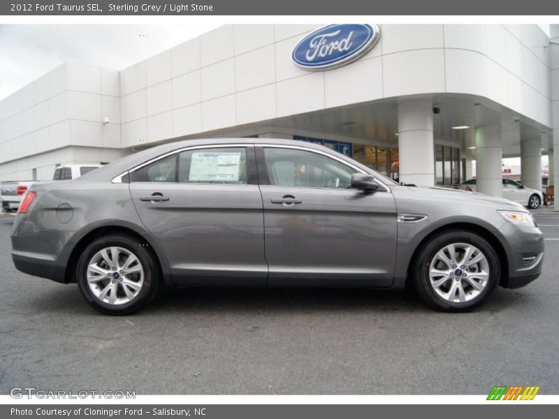 Sterling Grey / Light Stone 2012 Ford Taurus SEL
