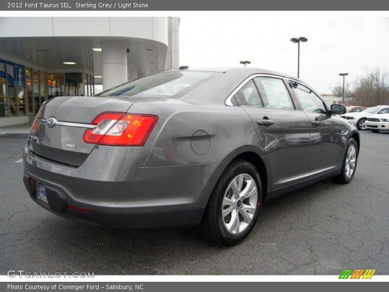 Sterling Grey / Light Stone 2012 Ford Taurus SEL