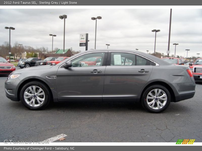 Sterling Grey / Light Stone 2012 Ford Taurus SEL