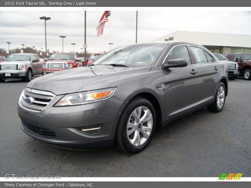 Sterling Grey / Light Stone 2012 Ford Taurus SEL