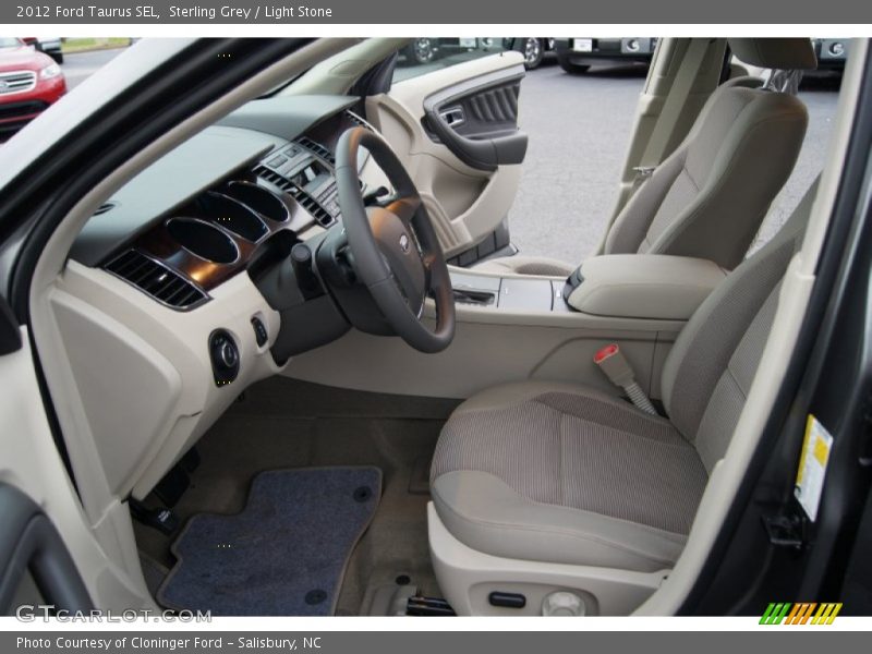 Sterling Grey / Light Stone 2012 Ford Taurus SEL