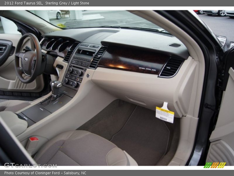 Sterling Grey / Light Stone 2012 Ford Taurus SEL