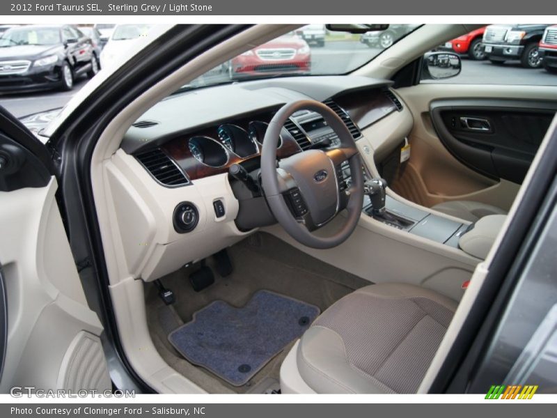 Sterling Grey / Light Stone 2012 Ford Taurus SEL