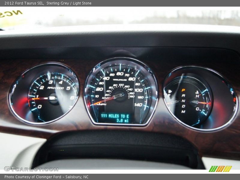 Sterling Grey / Light Stone 2012 Ford Taurus SEL