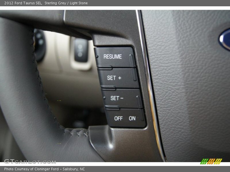 Sterling Grey / Light Stone 2012 Ford Taurus SEL