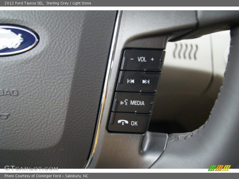 Sterling Grey / Light Stone 2012 Ford Taurus SEL