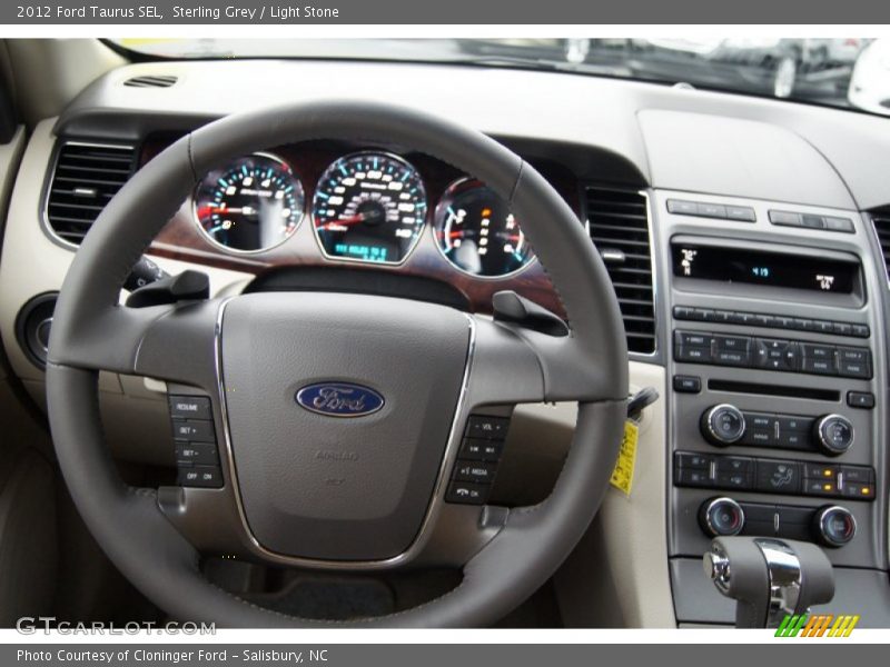 Sterling Grey / Light Stone 2012 Ford Taurus SEL