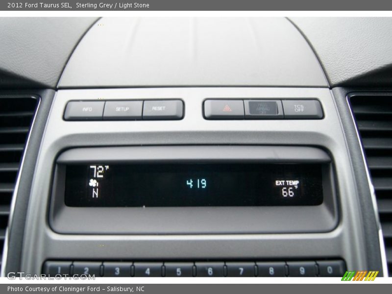 Sterling Grey / Light Stone 2012 Ford Taurus SEL