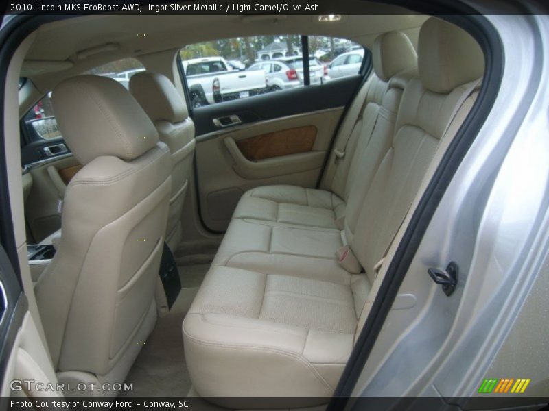 Rear Seat of 2010 MKS EcoBoost AWD