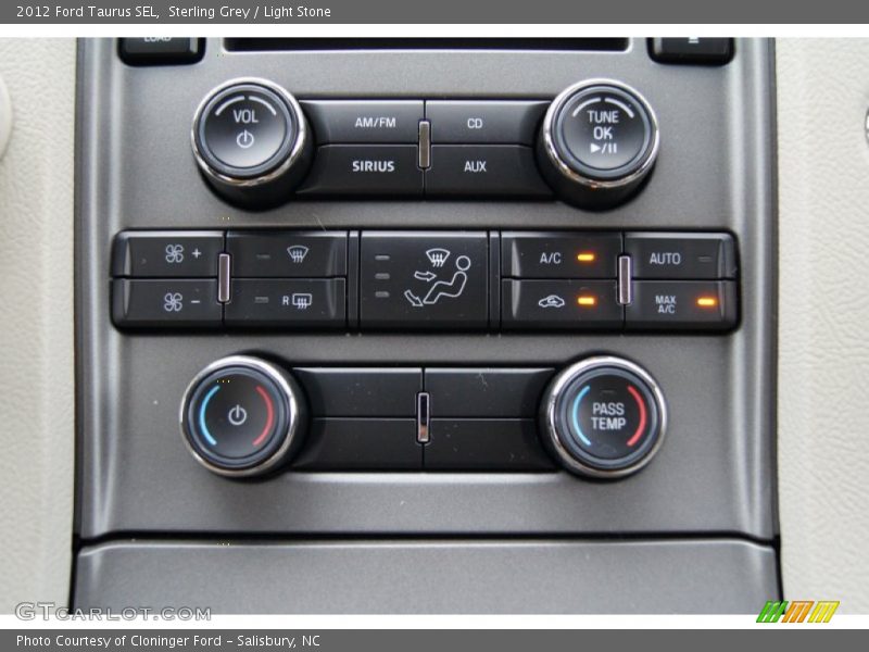 Sterling Grey / Light Stone 2012 Ford Taurus SEL