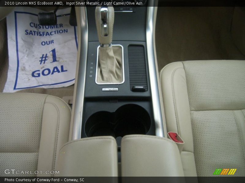 Ingot Silver Metallic / Light Camel/Olive Ash 2010 Lincoln MKS EcoBoost AWD