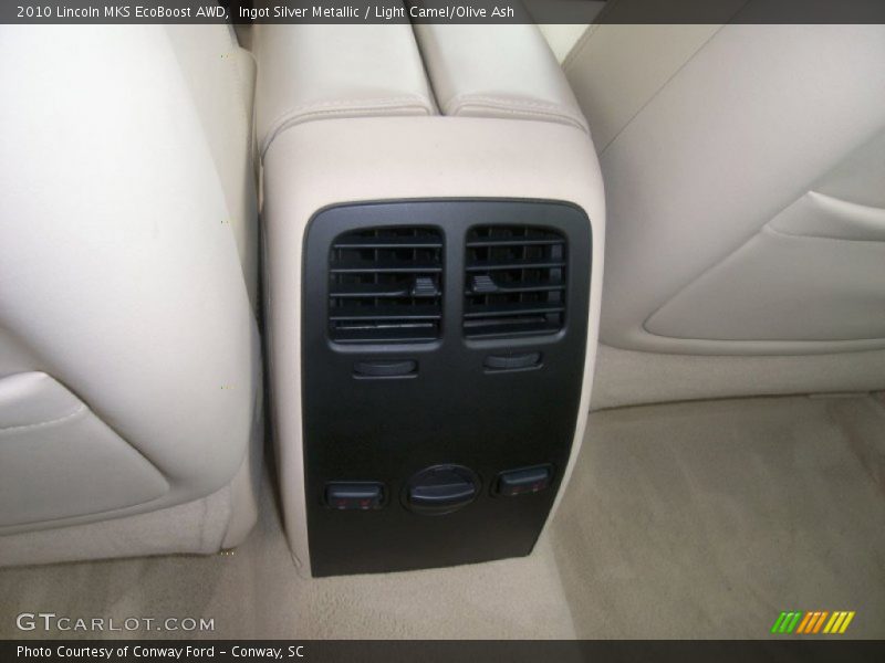 Ingot Silver Metallic / Light Camel/Olive Ash 2010 Lincoln MKS EcoBoost AWD