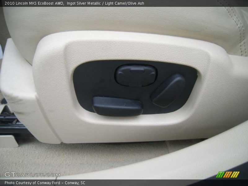 Ingot Silver Metallic / Light Camel/Olive Ash 2010 Lincoln MKS EcoBoost AWD