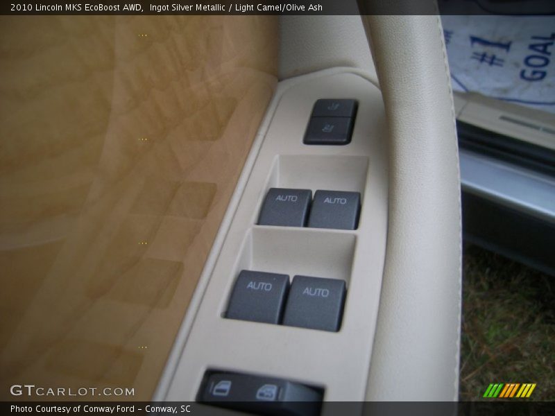 Ingot Silver Metallic / Light Camel/Olive Ash 2010 Lincoln MKS EcoBoost AWD