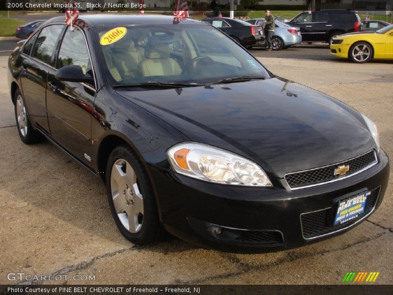 Black / Neutral Beige 2006 Chevrolet Impala SS