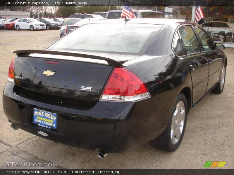 Black / Neutral Beige 2006 Chevrolet Impala SS