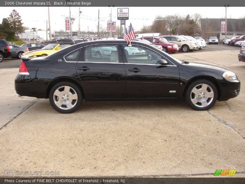Black / Neutral Beige 2006 Chevrolet Impala SS