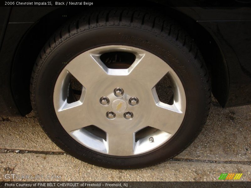 Black / Neutral Beige 2006 Chevrolet Impala SS