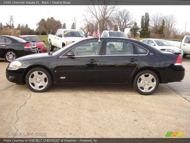Black / Neutral Beige 2006 Chevrolet Impala SS