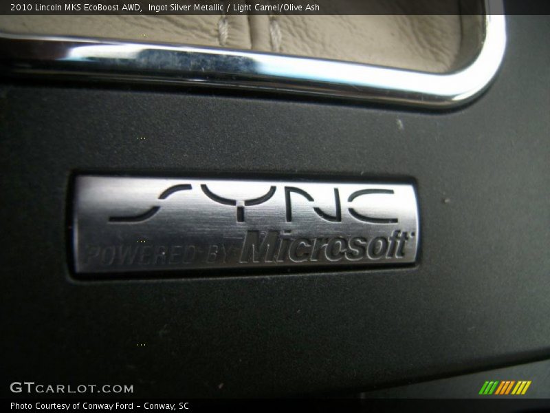 Ingot Silver Metallic / Light Camel/Olive Ash 2010 Lincoln MKS EcoBoost AWD