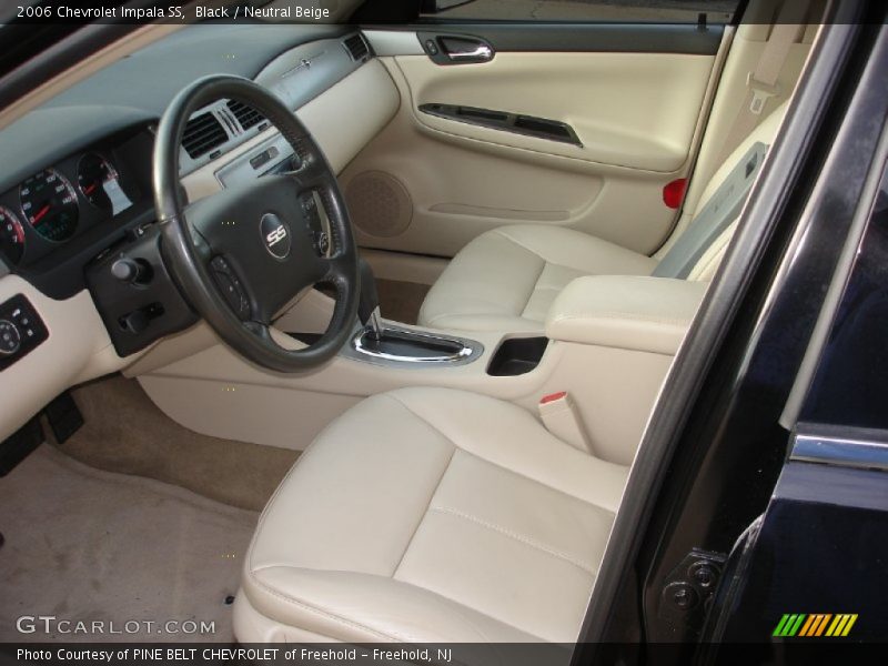 Black / Neutral Beige 2006 Chevrolet Impala SS