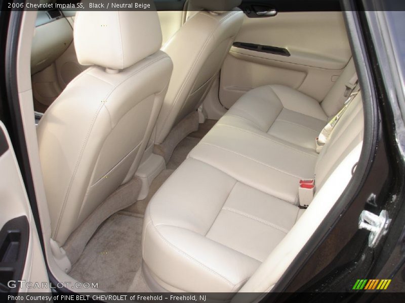 Black / Neutral Beige 2006 Chevrolet Impala SS