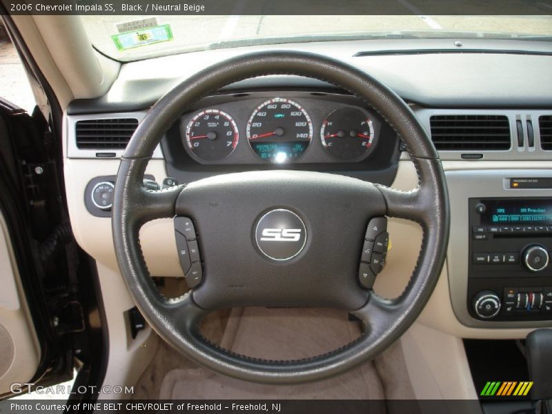 Black / Neutral Beige 2006 Chevrolet Impala SS