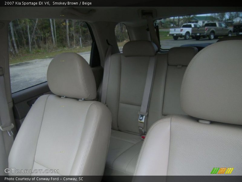 Smokey Brown / Beige 2007 Kia Sportage EX V6